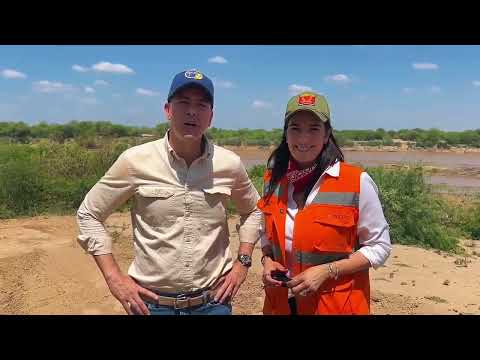 Pozo Hondo, Santiago Peña visita la zona de obras del Corredor Bioceánico