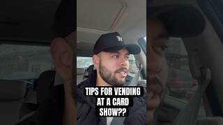 Pokemon Card Vendors & Sports Card Vendors need advice! 👀 #vendor #cardshow #tips #footballcards