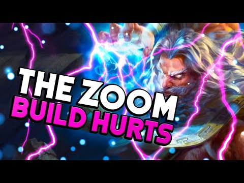 The Zoom Build Also Does Some CRAZY Damage! - Smite