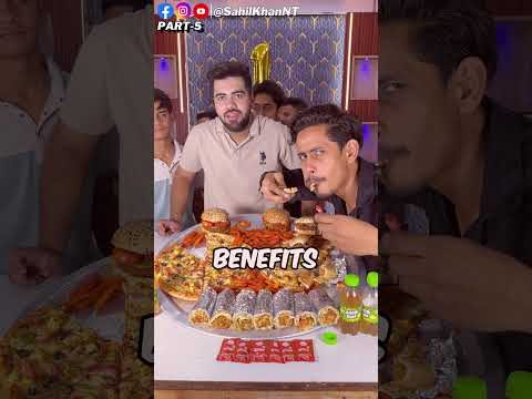 Guess The Word By Letters & Eat Unlimited Food 😍 Pizza, Burger & Rolls 😲 | P-5 | #guesschallenge