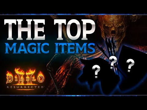 The TOP MAGIC ITEMS in Diablo 2 Resurrected - Complete Guide