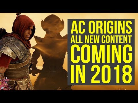 Assassin's Creed Origins DLC ALL BIG NEW CONTENT Coming in 2018 & Added Since Launch (AC Origins DLC Video