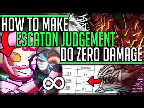 Alatreons Hidden Element - Make Escaton Judgement do Zero Damage - Monster Hunter World Iceborne!