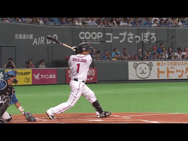 【1回表】バファローズ・中島が2試合連続のタイムリーヒットで追加点を挙げる!! 2018/9/15 F-Bs
