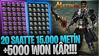 Miniaturka - 8 YILDIR AÇIK METİN2 PVP SERVERİNDE 15 SAATTE 20.000 METİN KESTİM! #metin2 #metin2pvp #rohan2 R