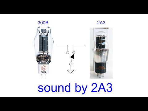 2A3 300B sound comparison by FL-320X preamp, designed by FLUXION audio, Sam Taylor Johnny Guitar
