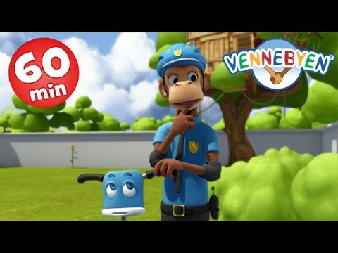 6 episoder - 1 TIME - med Apa, Ted og Elfie fra Vennebyen!