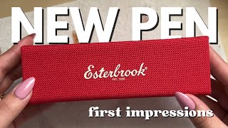 Esterbrook Estie in Sea Glass | Esterbrook Fountain Pen | a first impressions
