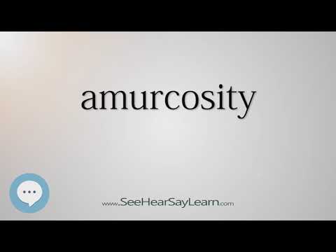 amurcosity (Every English Word Pronounced) 📕🔊🗣️😎✅