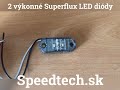 Obrysové LED svetlo 12V / 24V - biele 2x LED / oválne / ECE R7 (65x28x18mm) - Video Youtube