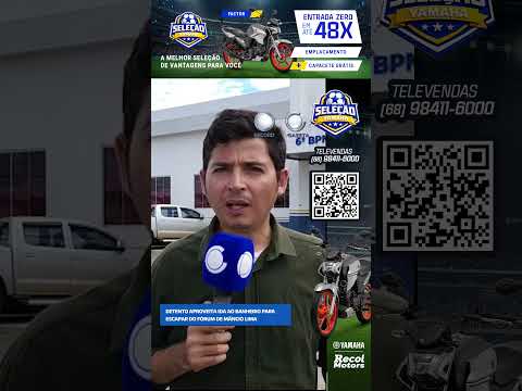 Detento utiliza de ida ao banheiro para escapar do forum de mancio lima