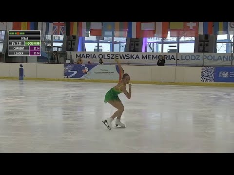 Marina PIREDDA Maria Oleszewska Memorial 2025 SP