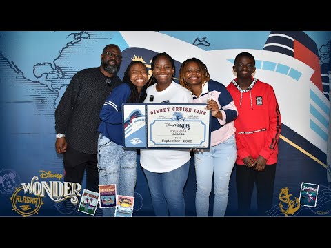 Thumbnail for First time on the Disney Wonder Alaskan Cruise - Embarkation Day