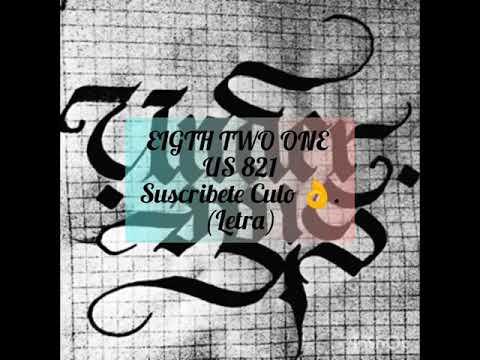 EIGTH TWO ONE! Us,Gray Side Y Real 821😎🤟Letra !