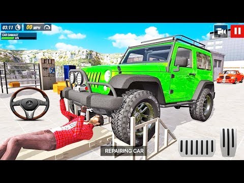 Offroad Jeep Driving Adventure Free:  Beautiful Offroad Mountain Environment - Android GamePlay 3D