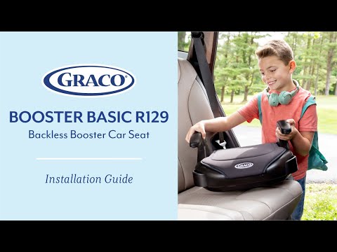 Graco Booster Basic R129 turvaiste (135-150cm) Opal Sky