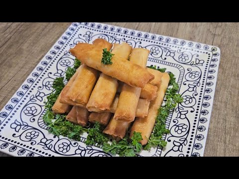 Bricks au fromage (Cigares au fromage) / Cheese bricks (Fried cheese rolls) Eng sub