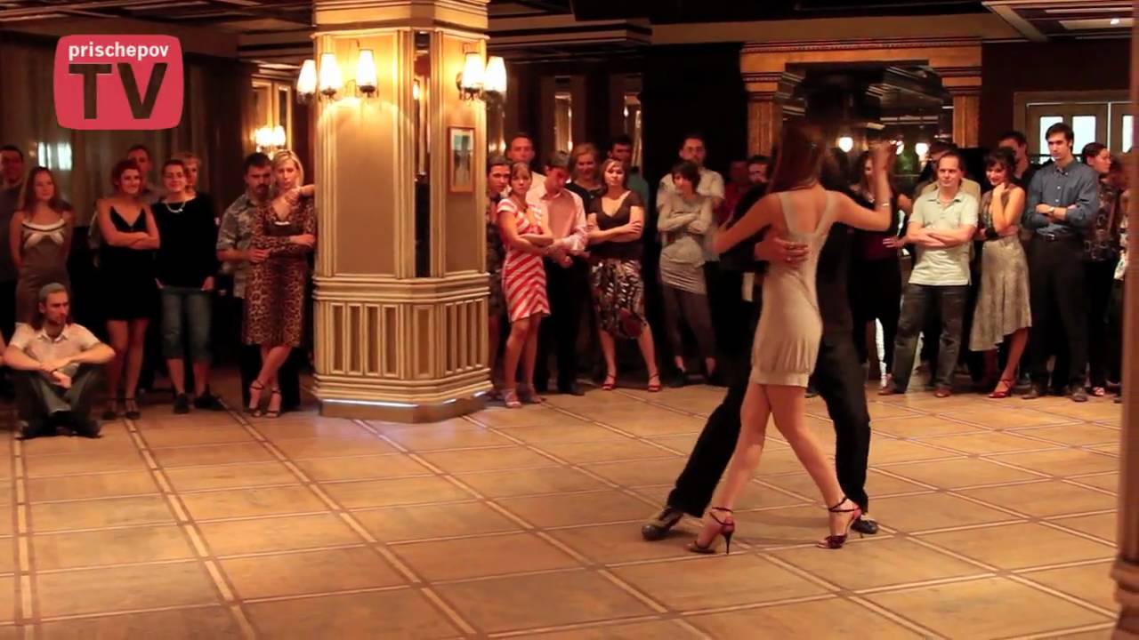 Anastasia Pomogaeva - Birthday dance 2009, Russia, Moscow, milonga "Сherchez la femme"