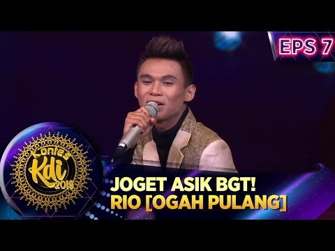 JOGET ASIK BGT! RIO [OGAH PULANG] - KONTES KDI EPS 7 (2/9)