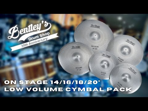 On-Stage 14/16/18/20" Low Volume dB One Cymbal Set w/ Sound Demo image 7