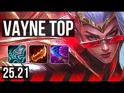 VAYNE vs IRELIA (TOP) | 10 solo kills, Legendary, 900+ games | EUW Diamond | 25.21