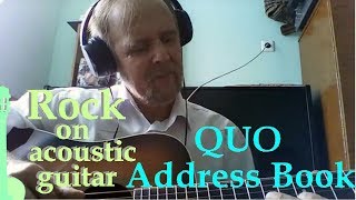 Status Quo - Address Book - guitar cover  (кавер на гитаре)