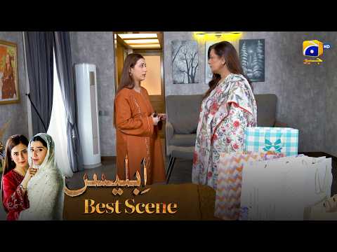 Iblees Episode 54 | 𝐁𝐞𝐬𝐭 𝐒𝐜𝐞𝐧𝐞 𝟎𝟏 | Hibba Aziz - Farhan Ahmed Malhi - Fajjer Khan | Har Pal Geo