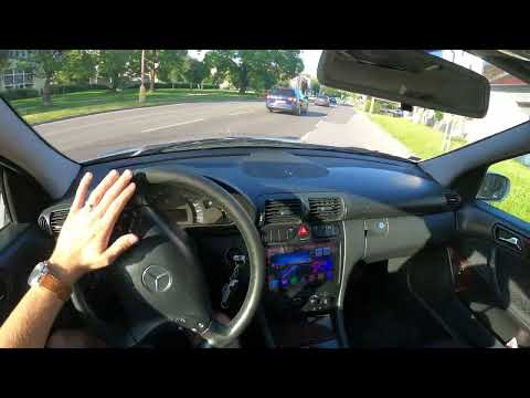 2001 Mercedes-Benz C220 CDI Elegance - POV Drive