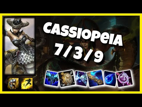Cassiopeia vs Nocturne OCE Challenger MID (7/3/9) - v11.5