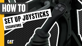How to Set Cat® Excavator Joystick Controls