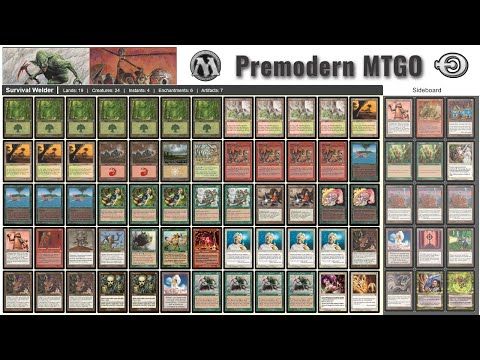 Premodern Test - Survival Welder vs The Rock