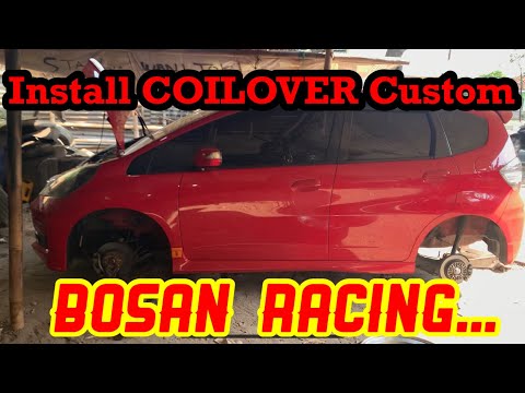 Install Custom Coilovers on Jazz GE8 | From Racing to Stance | Comfortable | Soft