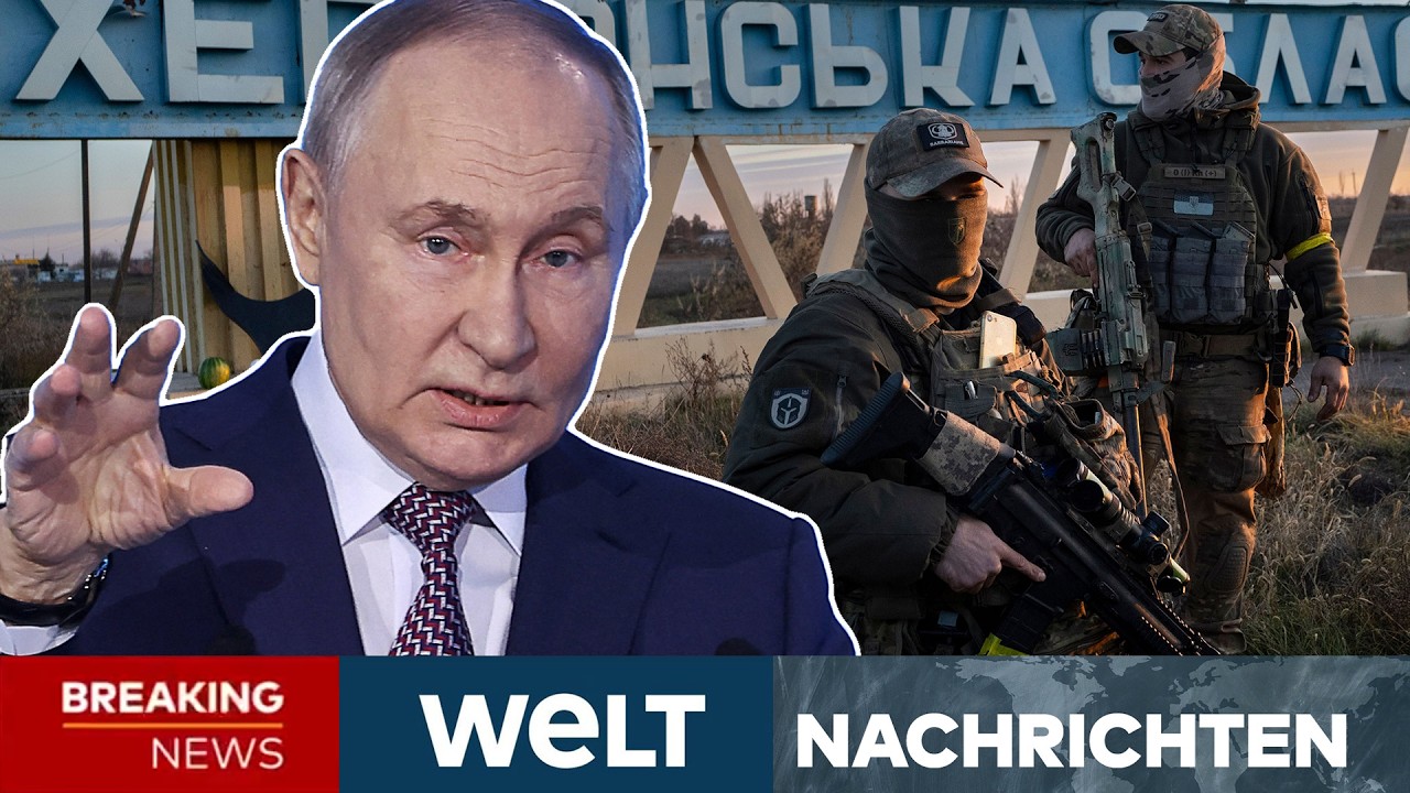 PUTINS KRIEG: Russland greift heftig an! Ukraine evakuiert Cherson! Bewohner sollen fliehen I LIVE