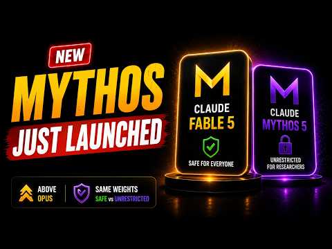 Anthropic's Mythos Just Launched as Claude Fable 5