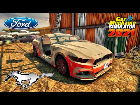 Ford Mustang GT restoration - Car Mechanic Simulator 2021