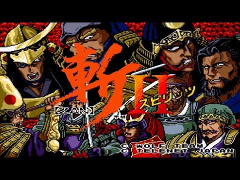 [타누사마][SFC][SNES] 참II 스피리츠 SNES GAME ZAN2SPIRITS 斬2 スピリッツ (1992)