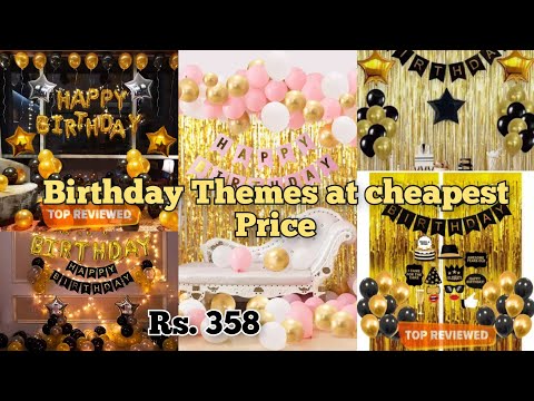 Best Happy birthday Theme Set at Cheapest Price || Birthday Theme set