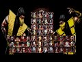 Mortal Kombat 9 KLASSIC CYRAX MK2 MOD NEW Medium Arcade Ladder Gameplay