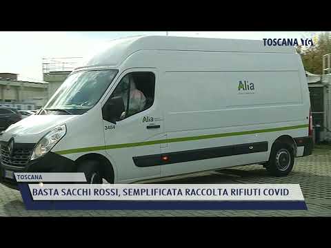 2022-01-11 TOSCANA - BASTA SACCHI ROSSI, SEMPLIFICATA RACCOLTA RIFIUTI COVID