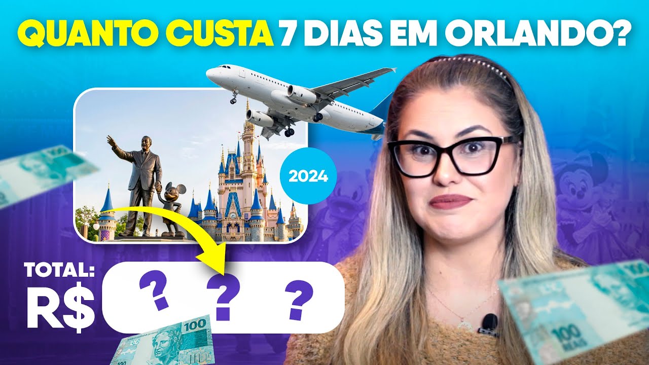 Quanto custa viajar para a Disney de Orlando em 2024