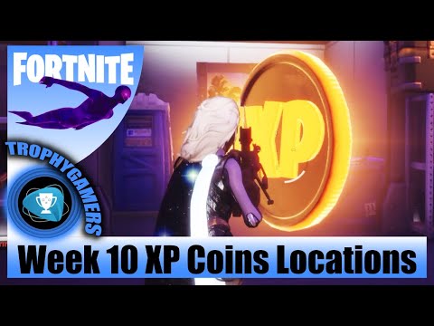 Fortnite - All XP Coins Locations Week 10 Chapter 2 Season 4