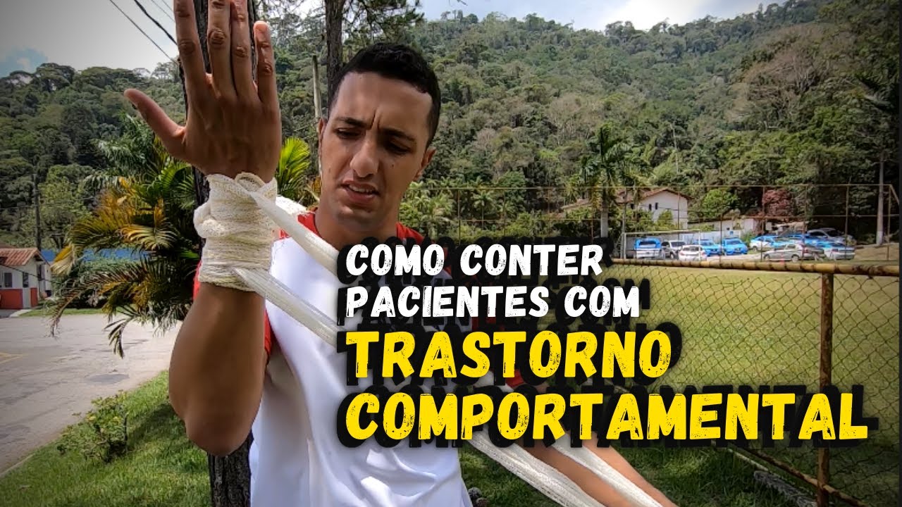 Contenção de Paciente Utilizando ATADURAS