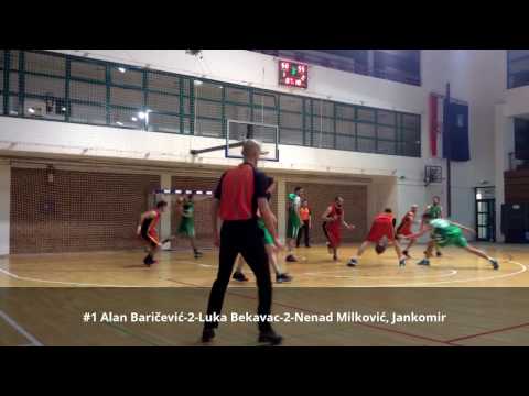 CroHoops League 2016/17, 5th Rnd. - Top 10 Plays of the Week Courtside Countdown