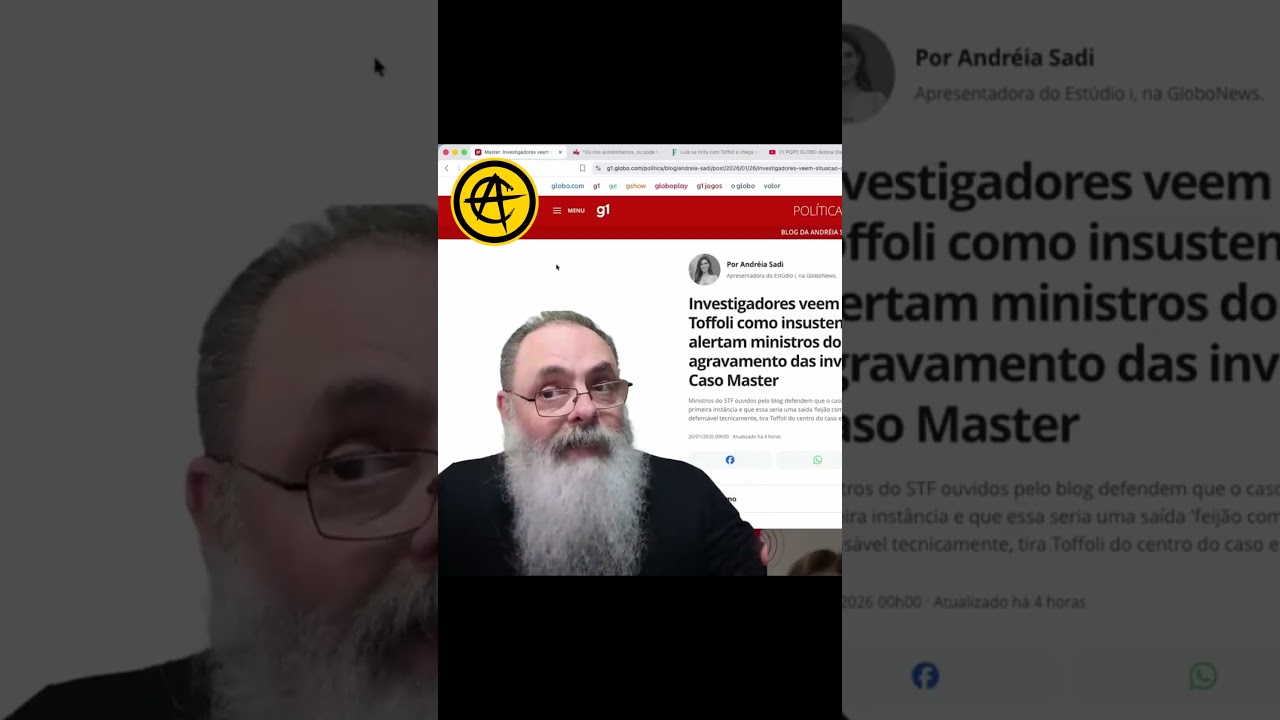 SITUAÇÃO de TOFFOLI está INSUSTENTÁVEL e VAI PIORAR, diz PF, LULA, FACHIN e REDE GLOBO? É o FIM?