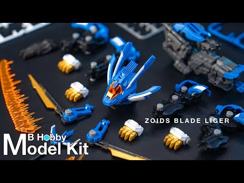 ZOIDS Blade Liger RMZ-001 | Speed Build | Model Kit