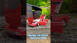 Kovový Model Bburago 1:18 - Ferrari Testarossa (1984)