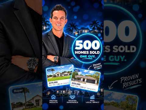 500 homes. One guy.