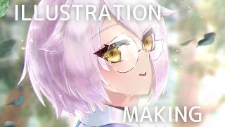 【イラストメイキング】綾ｎ・・へにゃ！？