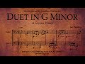 Duet In G Minor For Two Tubas A Grimm Waltz Score Video