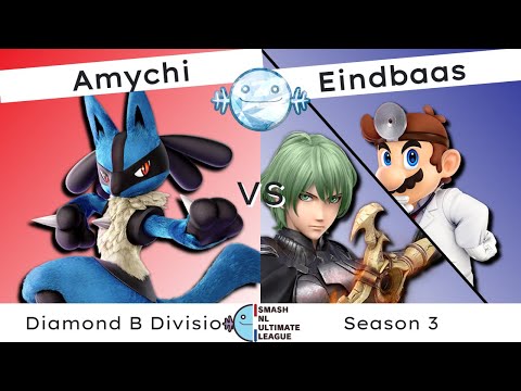SNUL S3W3 - Amychi (Lucario) Vs. Eindbaas (Byleth, Dr. Mario) [DiamondB]